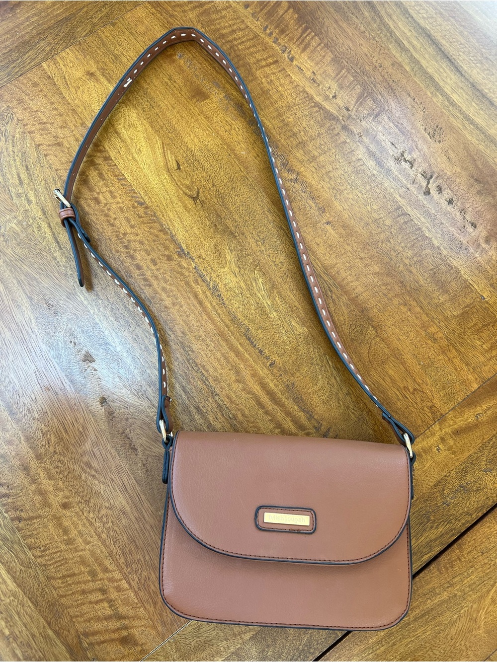 Brown Leather Crossbody Bag
